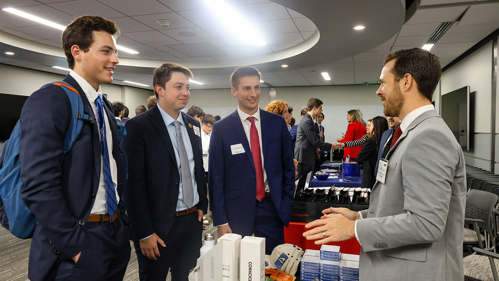 "Career Services networking event photo"