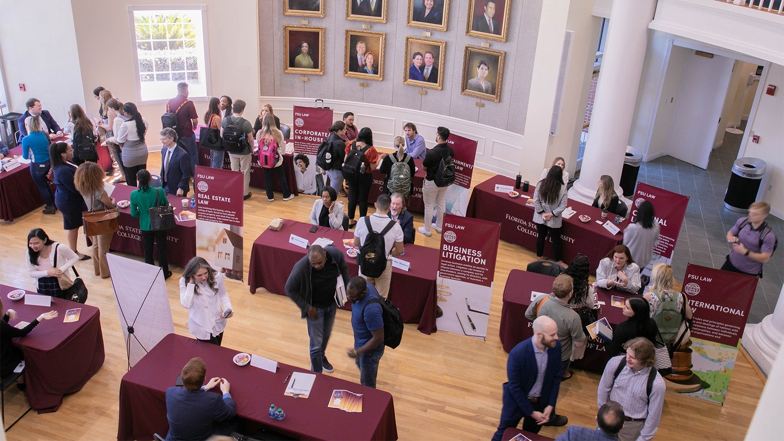 "Career Services job fair photo"