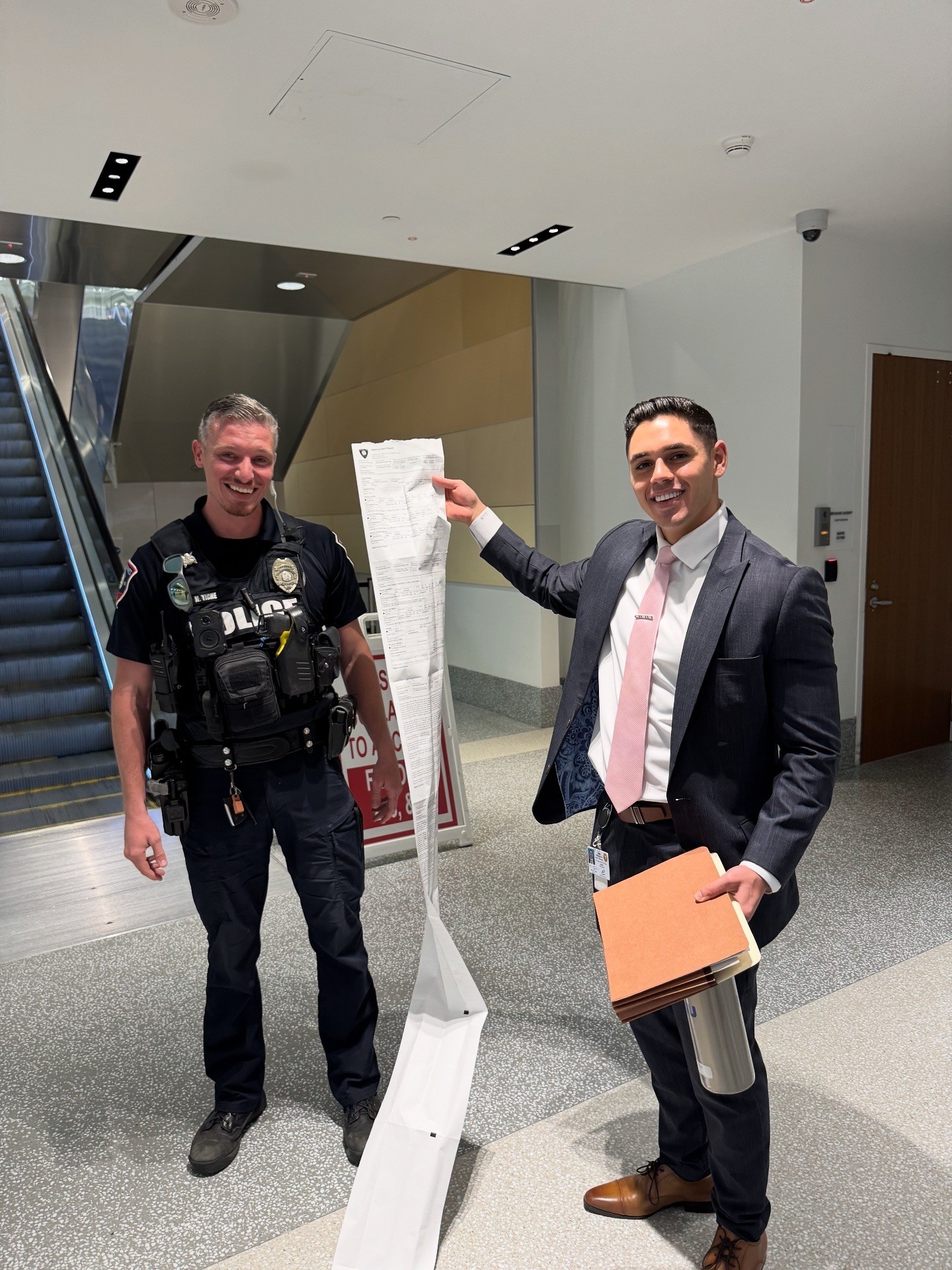 Edon Saiyag during his externship